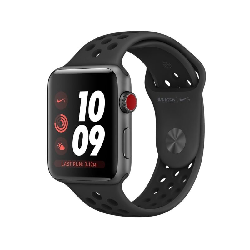 Apple Watch Series 3 Nike+ (GPS + LTE) MQLD2 42mm Space Gray Aluminum Case with Anthracite/Black Nike Sport Band