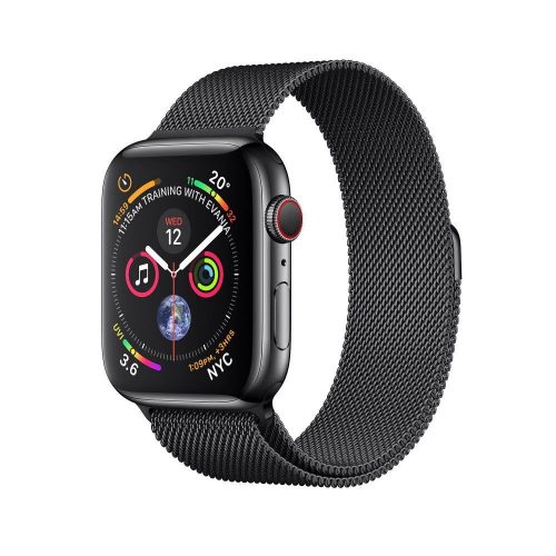 Apple Watch Series 4 GPS + LTE (MTUM2/MTUQ2) 40mm Space Black Stainless Steel Case with Space Black Milanese Loop