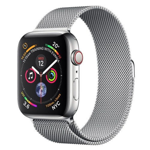 Apple Watch Series 4 GPS + LTE (MTV42/MTX12) 44mm Stainless Steel Case with Milanese Loop