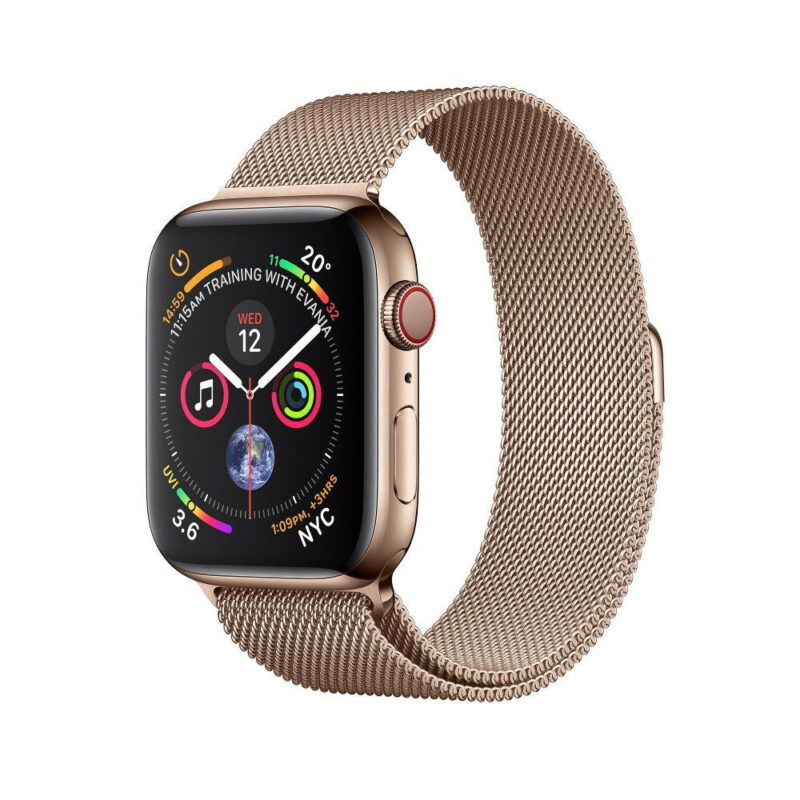 Apple Watch Nike+ Series 4 GPS + LTE (MTXC2/MTXK2) 44mm Silver Aluminum Case with Pure Platinum/Black Nike Sport Band