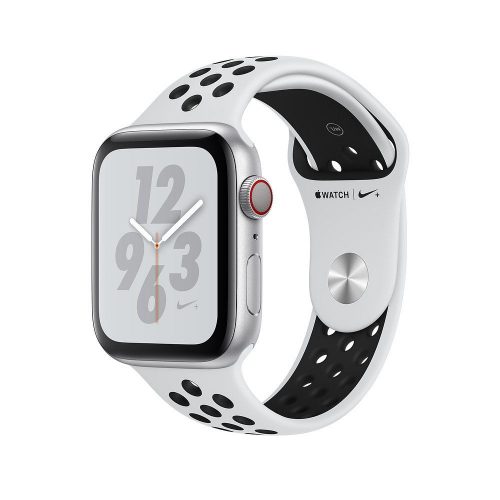 Apple Watch Nike+ Series 4 GPS + LTE (MTXC2/MTXK2) 44mm Silver Aluminum Case with Pure Platinum/Black Nike Sport Band Apple Watch Nike+ Series 4 GPS + LTE (MTXC2/MTXK2) 44mm Silver Aluminum Case with Pure Platinum/Black Nike Sport Band
