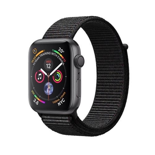 Apple Watch Series 4 GPS (MU672) 40mm Space Gray Aluminum Case with Black Sport Band Loop