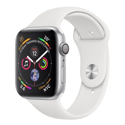 Apple Watch Series 4 GPS (MU6A2) 44mm Silver Aluminum Case with White Sport Band
