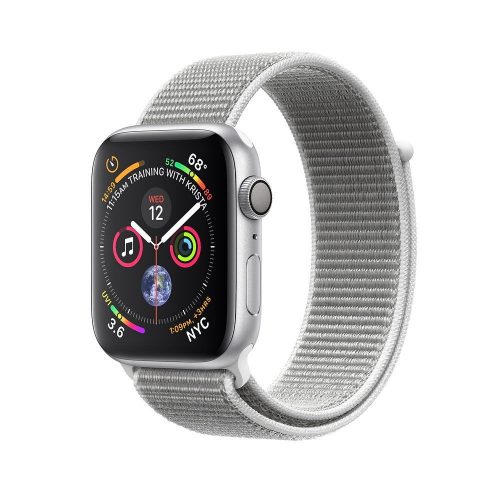 Apple Watch Series 4 GPS (MU6C2) 44mm Silver Aluminum Case with Seashell Sport Loop