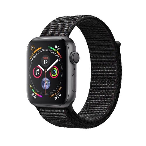 Apple Watch Series 4 GPS (MU6E2) 44mm Space Gray Aluminum Case with Black Sport Loop