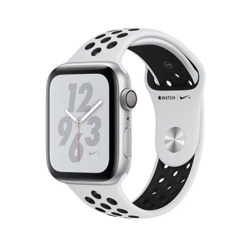 Apple Watch Nike+ Series 4 GPS + LTE (MTXC2/MTXK2) 44mm Silver Aluminum Case with Pure Platinum/Black Nike Sport Band Apple Watch Nike+ Series 4 GPS (MU7F2) 40mm Silver Aluminum Case with Summit White Nike Sport Loop