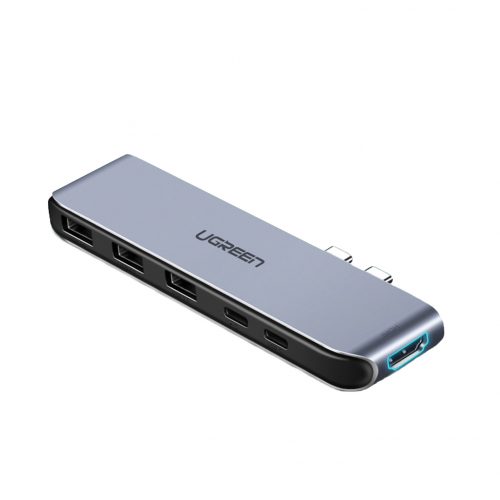Адаптер Ugreen 6-in-1 USB-C HDMI Multifunction Adapter Адаптер Ugreen 6-in-1 USB-C HDMI Multifunction Adapter