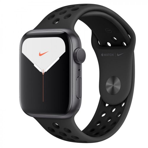 Apple Watch Series 5 44mm Nike+ Space Gray Aluminum Case with Antracite Black Sport Band MX3W2