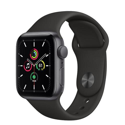 Apple Watch Series SE GPS (MYDP2) 40mm Space Gray Aluminium Case with Black Sport Band