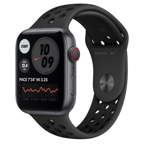 Apple Watch Series 6 Nike GPS+ LTE (MG2J3) 44mm Space Gray Aluminum Case with Anthracite/Black Nike Sport Band