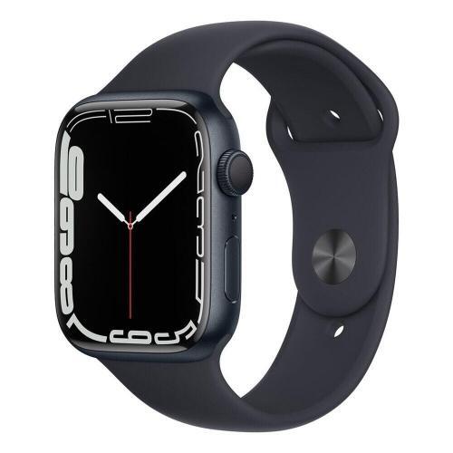 Apple Watch Series 7 GPS (MKN53) 45mm Midnight Aluminum Case With Midnight Sport Band