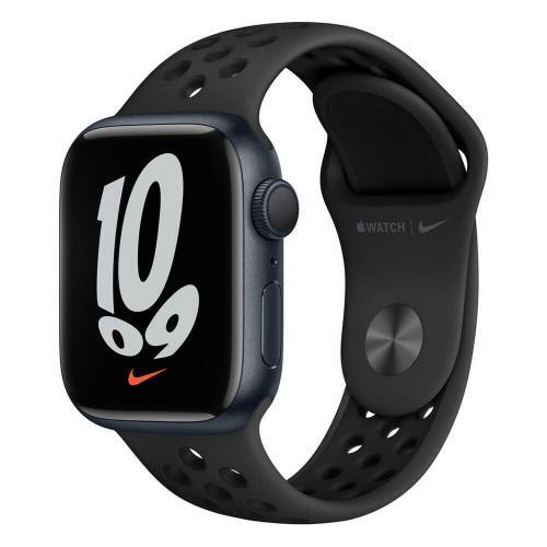 Apple Watch Nike Series 7 GPS (MKNC3) 45mm Midnight Aluminum Case with Anthracite/Black Nike Sport Band